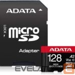 Memory cards ADATA  AUSDX128GUI3V30SHA2-RA1 Memory Card 128 GB, MicroSDXC, Flash memory class 10, Adapter, 80 MB/s, 100 MB/s 