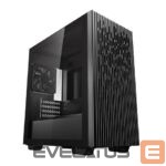 Корпус для компьютера Deepcool  MATREXX 40 3FS Black, Micro ATX, 4, USB 3.0 x 1; USB 2.0 × 1; Audio x 1, ABS+SPCC+Tempered Glass, Pre-installed: Rear: 1×120mm LED fan; Front:120mm×2 LED fan 