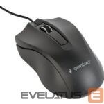 Computer mouse Gembird  Optical Mouse MUS-3B-01 USB, Black 