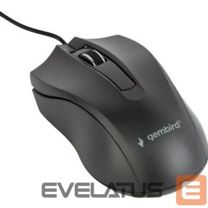 Datora pele Gembird  Optical Mouse MUS-3B-01 USB, Black 
