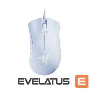 Datora pele Razer  Gaming Mouse  DeathAdder Essential Ergonomic Optical mouse, White, Wired 