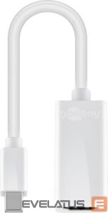 Üleminek Goobay  Mini DisplayPort/HDMI adapter cable 1.1 51729 White,  HDMI female (Type A),  Mini DisplayPort male 