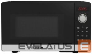 Mikroviļņu krāsns Bosch  Microwave oven Serie 2 FEL023MS2  Free standing, 20 L, 800 W, Grill, Black 