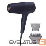 Face protection Philips  Hair Dryer BHD510/00 2300 W, Number of temperature settings 3, Ionic function, Diffuser nozzle,  Blue/Metal 