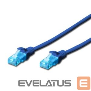 Cable Digitus  Patch cord CAT 5e U-UTP, PVC AWG 26/7, 1 m 