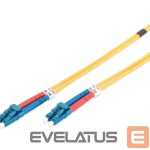 Kaabel Digitus  FO Patch Cord, Duplex, LC to LC SM OS2 09/125 µ, 1 m 