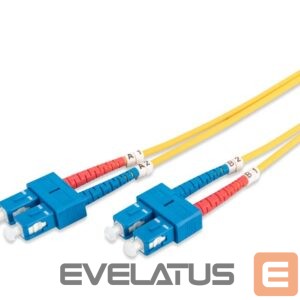 Cable Digitus  FO Patch Cord, Duplex, SC to LC SM OS2 09/125 µ, 2 m 