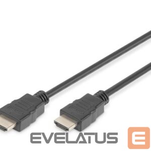 Monitori tarvik Digitus  High Speed HDMI Cable with Ethernet AK-330114-030-S Black, HDMI to HDMI, 3 m 