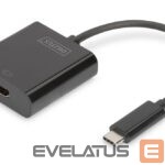 Parveidotājs Digitus  USB Type-C to HDMI Adapter DA-70852 0.15 m, Black, USB Type-C 