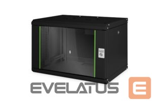 Citas preces Digitus  Wall Mounting Cabinet DN-19 07-U-SW Black 