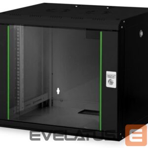 Citas preces Digitus  Wall Mounting Cabinet DN-19 09-U-SW Black 