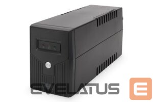 Servers Digitus  Line-Interactive UPS DN-170063, 600VA, 360W, 1x 12V/7Ah battery, 2x CEE 7/7 outlet, 2x RJ-11, 1x USB 2.0 type B, LED, Simulated Sine Wave, 298x101x142mm, 4.35kg 