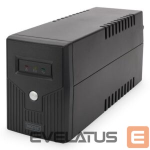 Serverid Digitus  Line-Interactive UPS DN-170063, 600VA, 360W, 1x 12V/7Ah battery, 2x CEE 7/7 outlet, 2x RJ-11, 1x USB 2.0 type B, LED, Simulated Sine Wave, 298x101x142mm, 4.35kg 