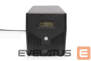 Servers Digitus  Line-Interactive UPS DN-170074, 1000VA, 600W, 2x 12V/7Ah battery, 4x CEE 7/7 outlet, 2x RJ45, 1x USB 2.0 type B, 1x RS232, LCD, Simulated Sine Wave, 338x150x162mm, 7.8kg 