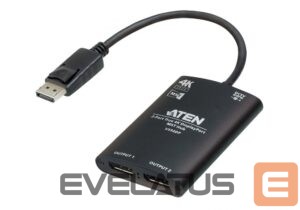 Serveru  - Citi piederumi Aten  DisplayPort to 2 DisplayPort VS92DP-AT Black 