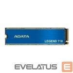 Cietais disks SSD ADATA  LEGEND 710 512 GB, SSD form factor M.2 2280, SSD interface PCIe Gen3x4, Write speed 1800 MB/s, Read speed 2400 MB/s 