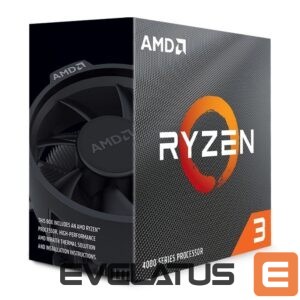 Protsessor AMD  Ryzen 3 4100, 3.8 GHz, AM4, Processor threads 8, Packing Retail, Processor cores 4, Component for Desktop 