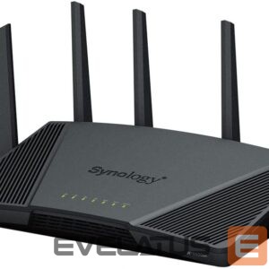 Ruuterid Synology  RT6600ax Ultra-fast and Secure Wireless Router for Homes  Ultra-fast and Secure Wireless Router for Homes  RT6600ax 802.11ax, Ethernet LAN (RJ-45) ports 5, Antenna type  External antenna x 6 