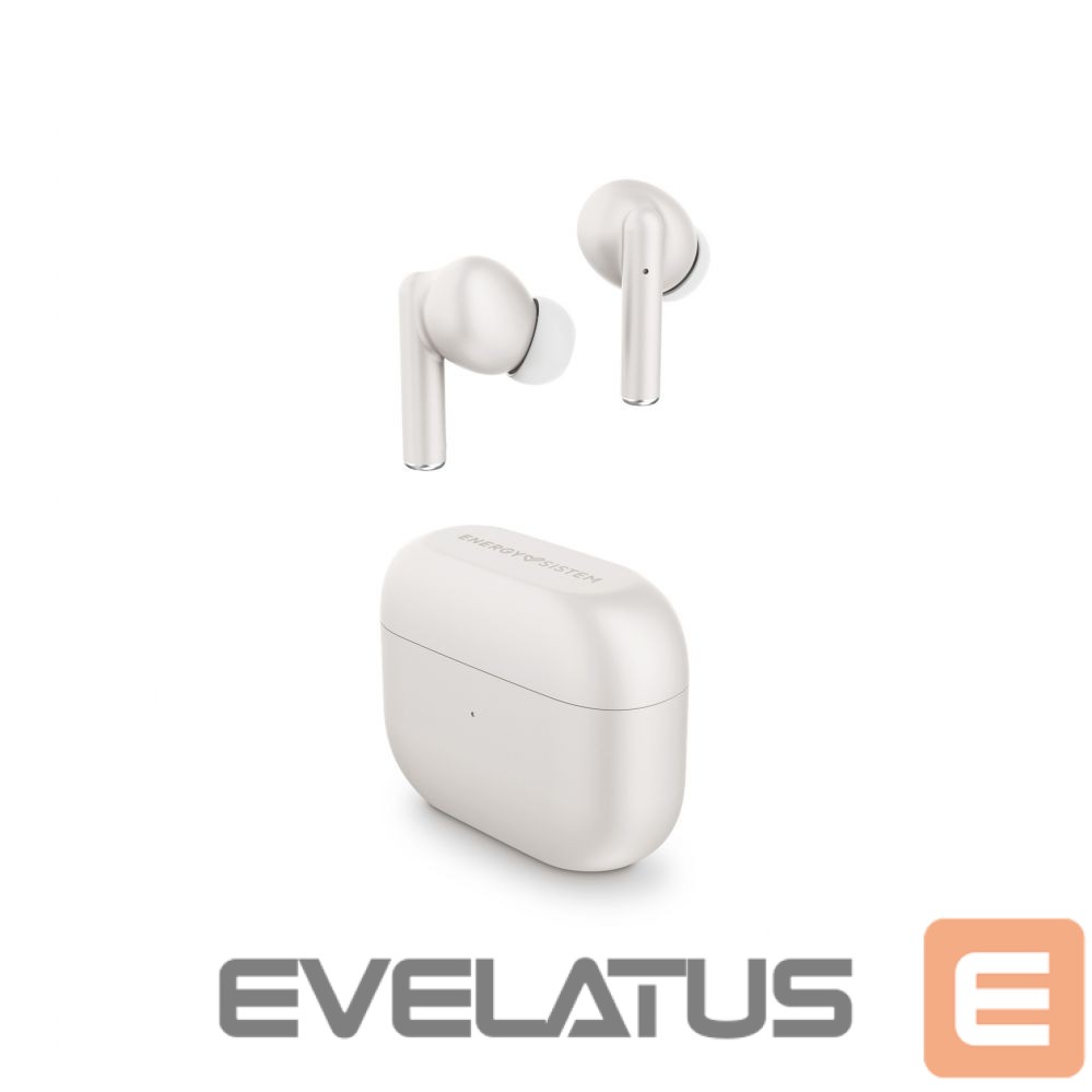 Juhtmevabad kõrvaklapid Energy Sistem Earphones True Wireless Style 2 Coconut (True Wireless Stereo, BT 5.1, Deep Bass, Charging Case)