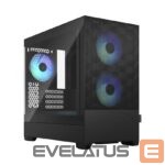 Kompiuterio dėžė Fractal Design  Pop Mini Air RGB   Black TG Clear Tint, mATX, Mini ITX, Power supply included No 