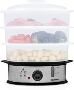 Muud väikesed kodumasinad Tristar  Food Steamer VS-3914 Silver, 1200 W, Capacity 11 L, Number of baskets 3 