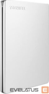 Zibatmiņa Toshiba  Canvio Slim 	HDTD310ES3DA 1000 GB, 2.5 ",  USB 3.2 Gen1, Silver 