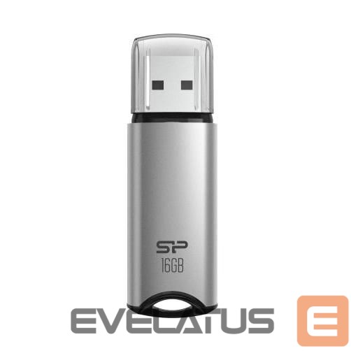 Flash drive Silicon power USB Flash Drive Marvel Series M02 16 GB, Type-A USB 3.2 Gen 1, Silver