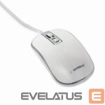 Datora pele Gembird  Optical USB mouse MUS-4B-06-WS White/Silver 