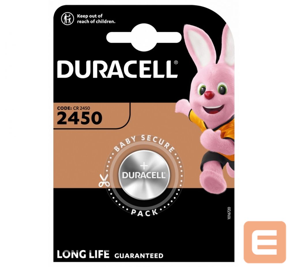 Other Computer Accessory Duracell Battery DL2450 BL1 CR2450, Lithium, 1 pc(s)
