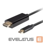 Converter Lanberg  USB-C to HDMI Cable, 1.8 m 4K/60Hz, Black 