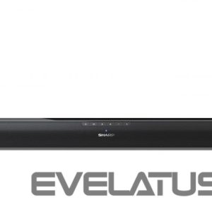 Interactive solution Sharp  HT-SB100 2.0 Soundbar for TV above 32", HDMI ARC/CEC, Aux-in, Optical, Bluetooth, USB, 80cm, Gloss Black 