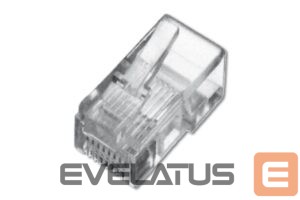 Adapteris Digitus  A-MO 8/8 SR Modular Plug, for stranded Round Cable, 8P8C unshielded, CAT 5e, RJ45 