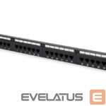 Other goods Digitus  Patch Panel DN-91524U Black, 48.2 x 4.4 x 10.9 cm, Category: CAT 5e; Ports: 24 x RJ45; Retention strength: 7.7 kg; Insertion force: 30N max 