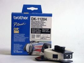 Printer accessories Brother  DK-11204 Multi Purpose Labels White, DK, 17mm x 54mm 