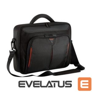 Portatīvo datoru soma Targus  Classic Fits up to size 14 ", Black/Red, Messenger - Briefcase, Shoulder strap 