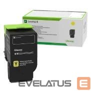 Eksploatacinės medžiagos spausdintuvams LEXMARK  78C2XKE Extra High Yield Contract  Toner cartridge, Yellow 