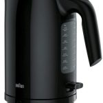 Teapot Braun  Kettle WK3100BK PurEase Standard, 2200 W, 1.7 L, Plastic, 360° rotational base, Black 