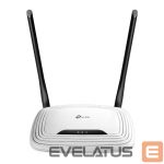 Ruuterid TP-Link  Router TL-WR841N 802.11n, 300 Mbit/s, 10/100 Mbit/s, Ethernet LAN (RJ-45) ports 4, Antenna type 2xExterna 