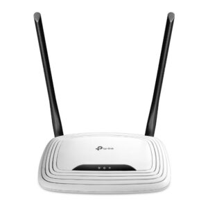 Ruuterid TP-Link  Router TL-WR841N 802.11n, 300 Mbit/s, 10/100 Mbit/s, Ethernet LAN (RJ-45) ports 4, Antenna type 2xExterna 