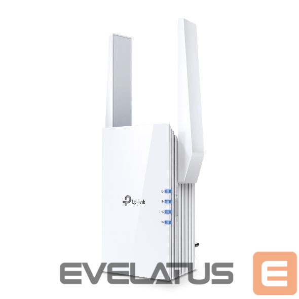Ruuterid TP-Link Range Extender RE605X 802.11ax, 574+1201 Mbit/s, 10/100/1000 Mbit/s, Ethernet LAN (RJ-45) ports 1, MU-MiMO Yes, Antenna type 2xExternal