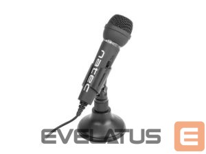 Kõrvaklapid Natec  Microphone NMI-0776 Adder Black, Wired 