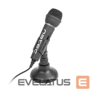 Kõrvaklapid Natec  Microphone NMI-0776 Adder Black, Wired 