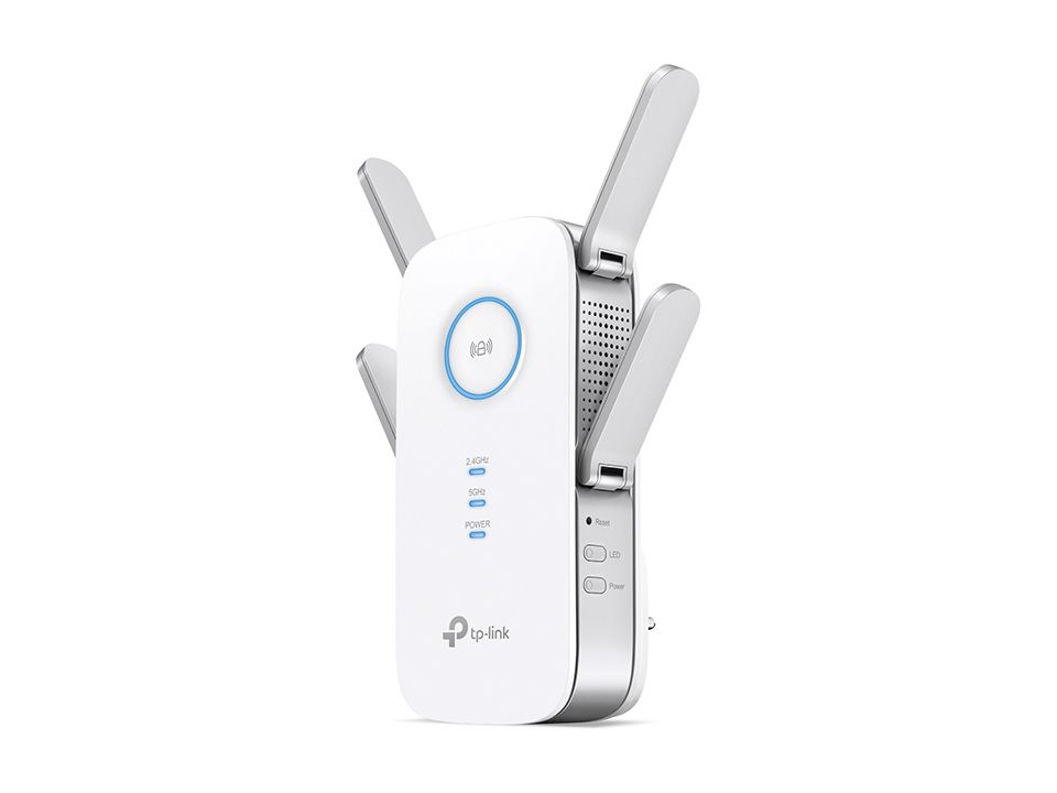 Ruuterid TP-Link AC2600 Wi-Fi Range Extender RE650 802.11ac, 2.4GHz/5GHz, 800+1733 Mbit/s, 10/100/1000 Mbit/s, Ethernet LAN (RJ-45) ports 1, no PoE, Antenna type 4xExternal