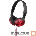Bezvadu austiņas Sony  MDR-ZX310 Red 