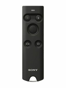 Foto un video aksesuārs Sony  RMT-P1BT Remote Controller for  Alpha a9, Alpha a7R III, Alpha a7 III, Alpha a6400 cameras 