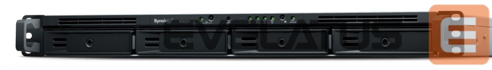 Mälupulk Synology RackStation RS822+ 4-Bay NAS Enclosure V1500B, Processor frequency 2.2 GHz, 2 GB, DDR4, 4x RJ-45 1GbE LAN; 2x USB 3.2 Gen 1; 1x eSATA, 3x Fans 40 mm x 40 mm