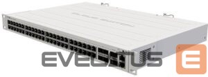 Serveris – kiti priedai Mikrotik  Cloud Router Switch 354-48G-4S+2Q+RM with RouterOS L5 License 