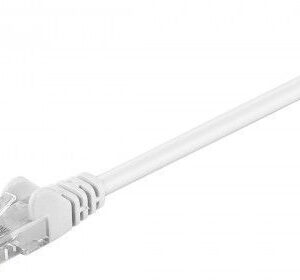 Kabelis Goobay  68502 CAT 5e patch cable, U/UTP, white, 10m 