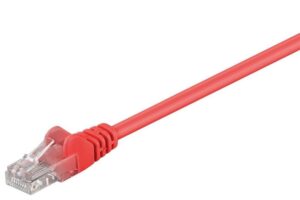 Kabelis Goobay  95561 CAT 5e patch cable, U/UTP, red, 1.5 m 