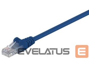 Kabelis Goobay  68335 CAT 5e patch cable, U/UTP, blue, 0.5 m 